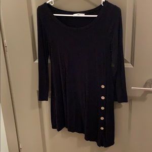 Tunic and adorable black shirt!